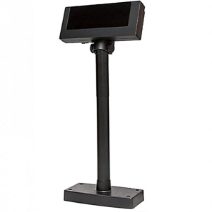 Flytech 2х20 черный на подставке с планкой питания