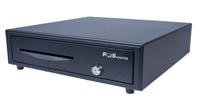 Денежный ящик PОScenter 16EM 410x415x100 механический, PUSH, черный 