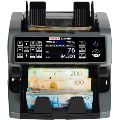 Счетчик банкнот DoCash 3200 HD 