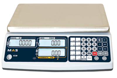 Весы торговые MAS MR1 